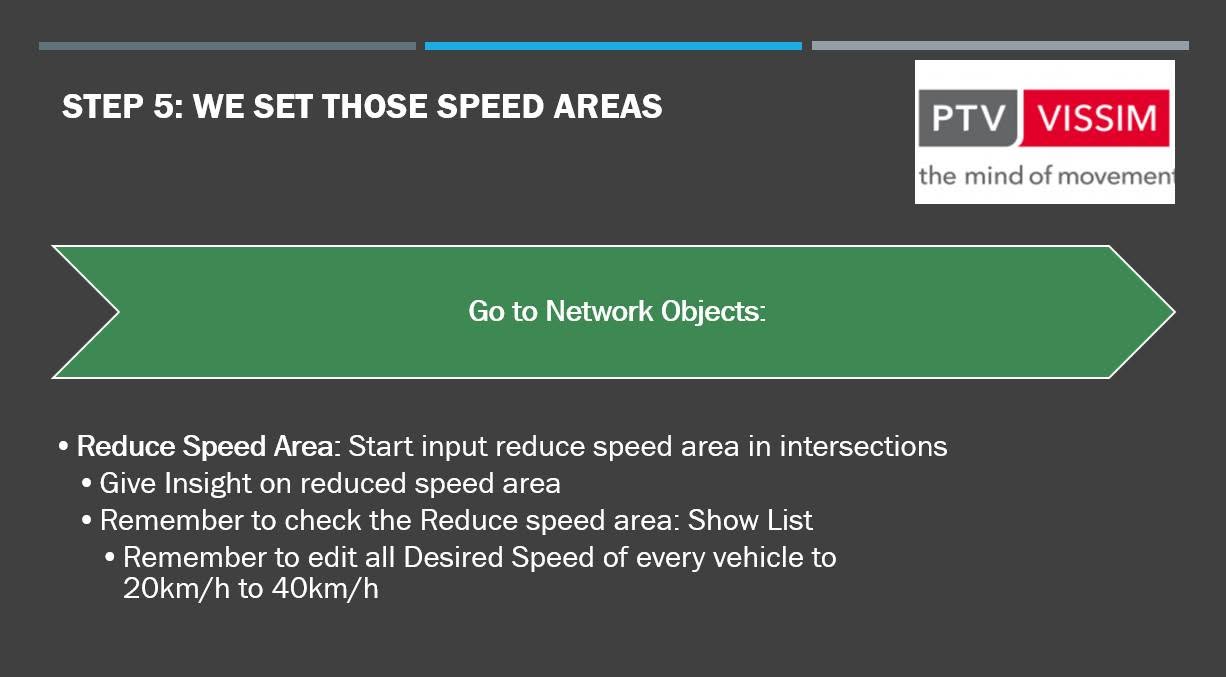 Step 5 set speed areas presentation slide