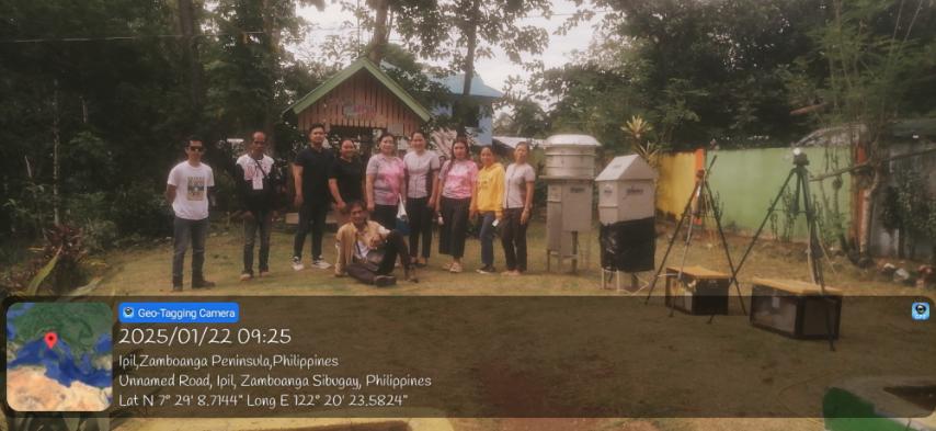 Geo-tagged environmental survey team photo in Ipil Zamboanga Sibugay